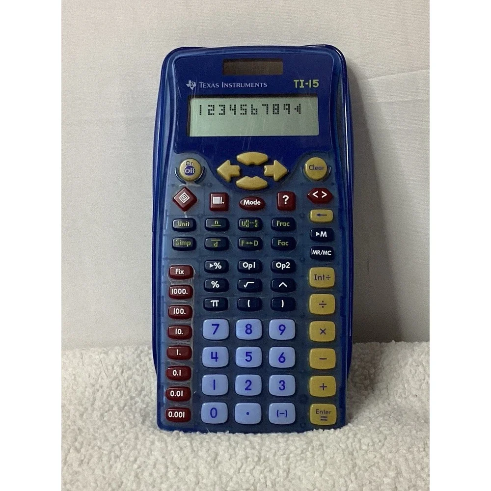 NEW‎ Texas Instruments TI-15 Scientific Calculator